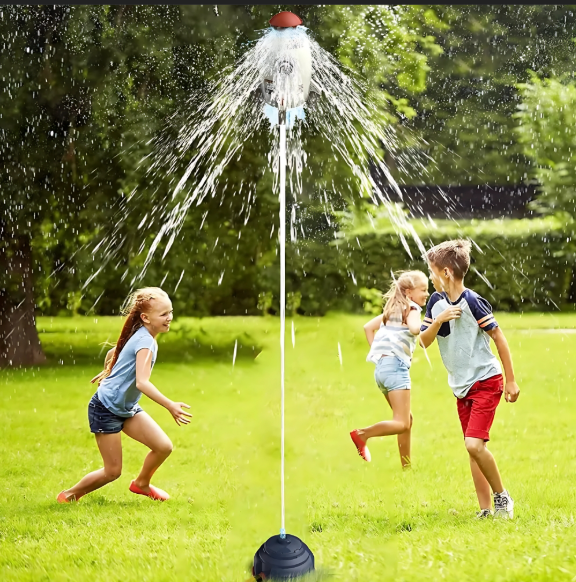 🚀💦 Cohete Rociador de Agua para Niños 💦🚀